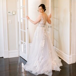 Willowby by Watters Hearst A-Line Tulle Wedding Gown